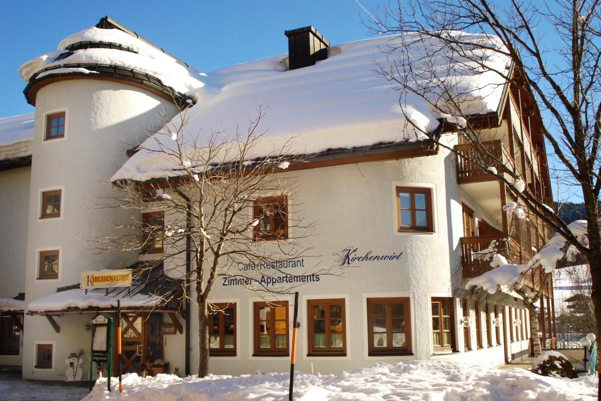 Dachstein West Hotel Gmbh-Kirchenwirt Russbach Russbach am Pass Gschütt Exterior foto